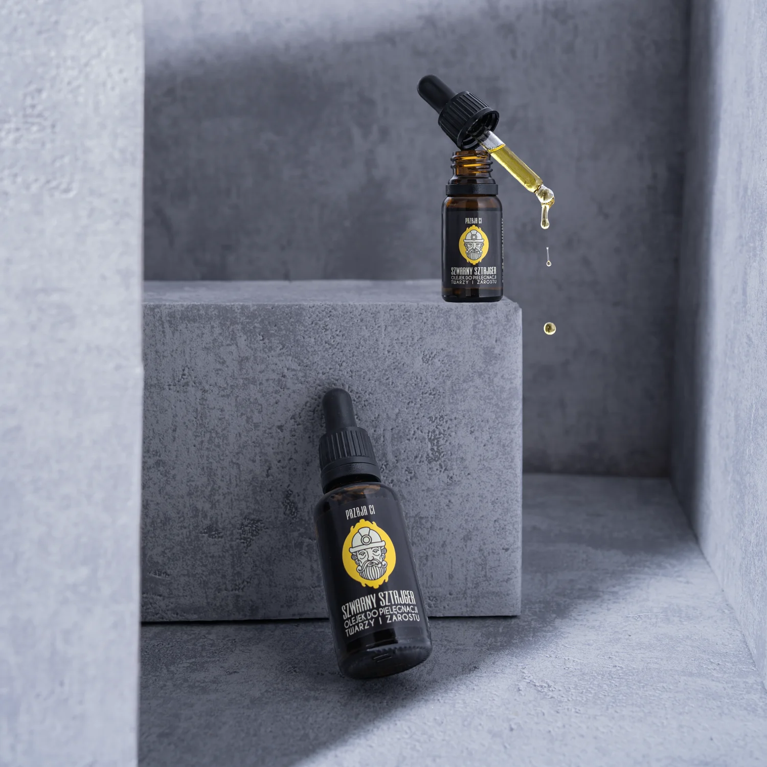 Szwarny Sztajger, olejek do twarzy i zarostu 
