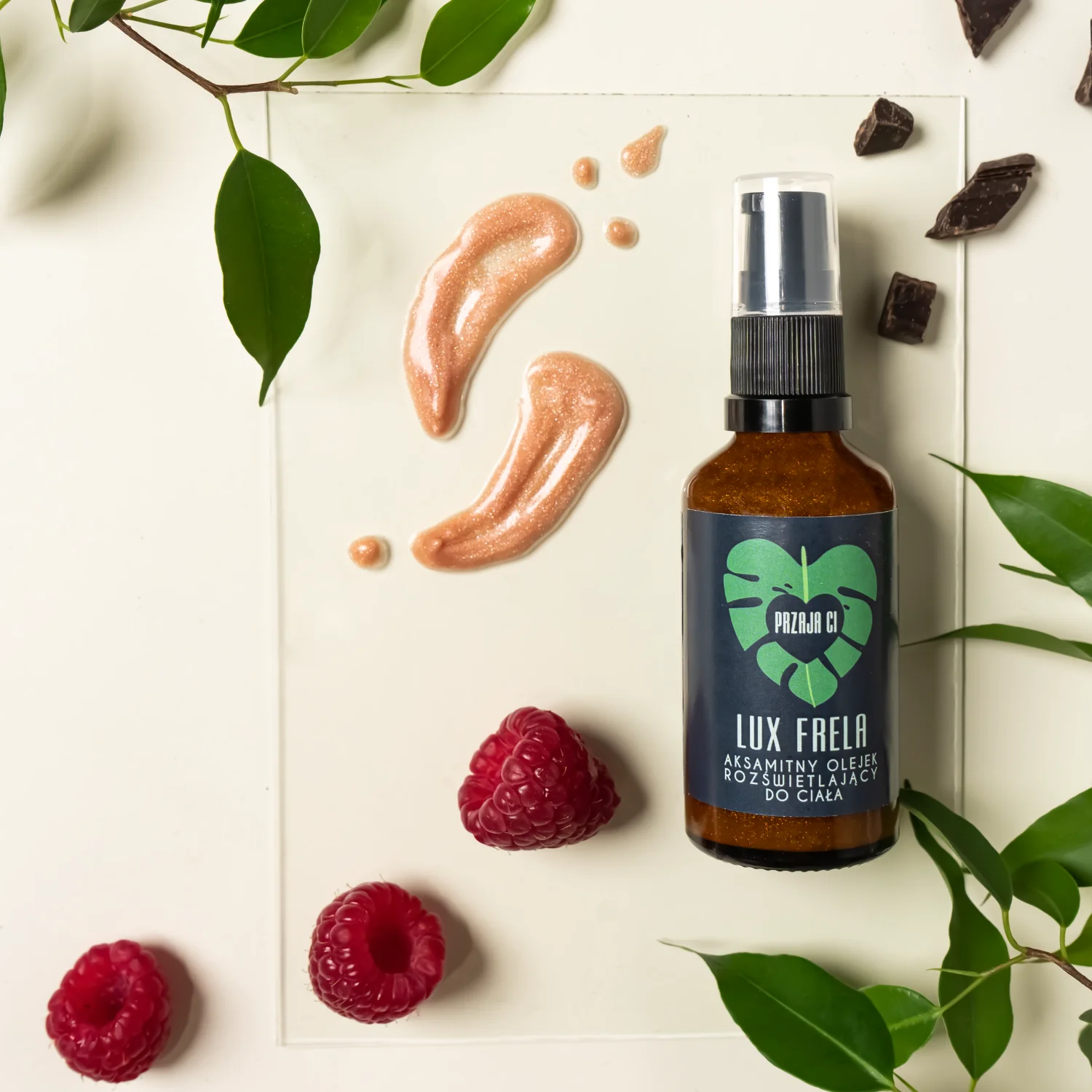 Lux frela olejek rozświetlający do ciała