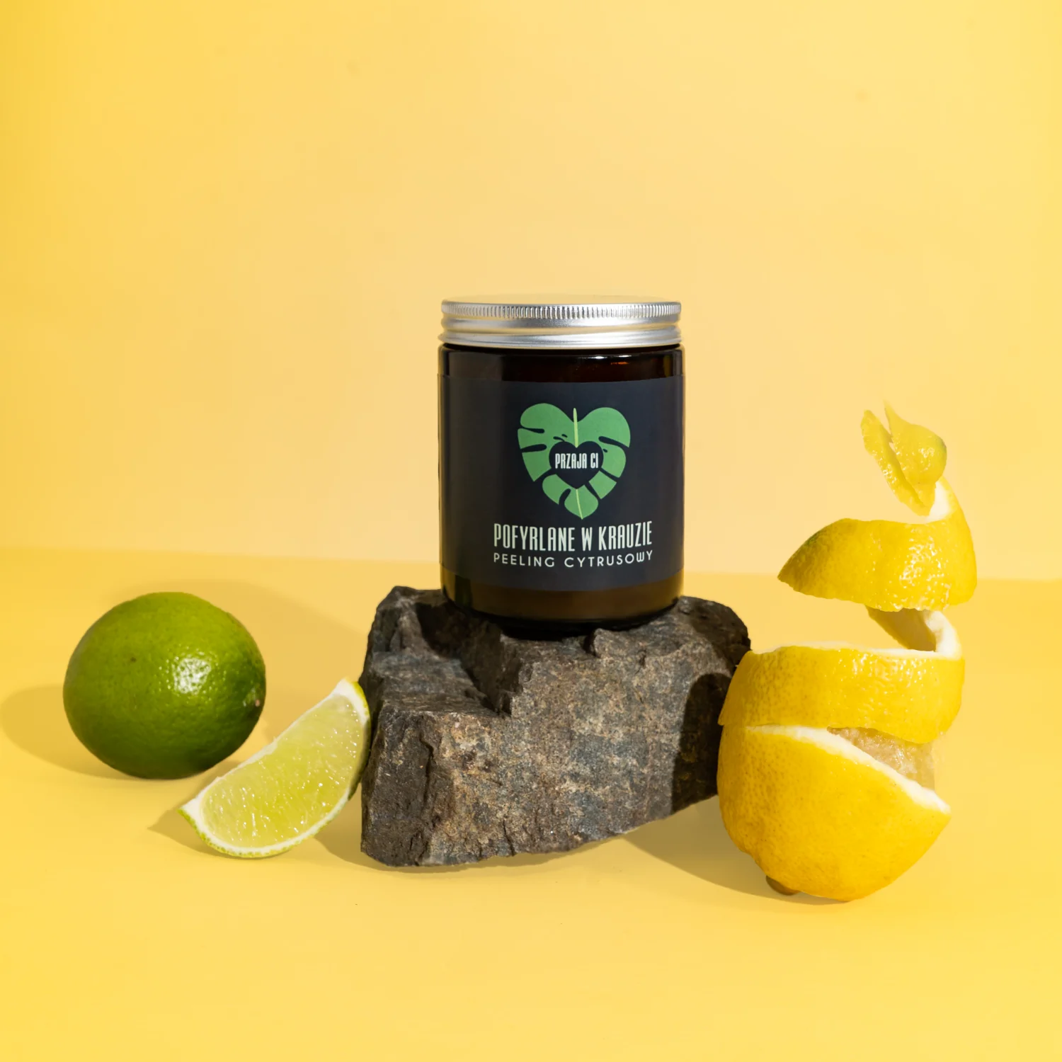 Pofyrlane w krauzie, peeling cytrusowy